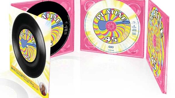 Jeu concours - Le meilleur de PLATINE 45 de JACKY - Le coffret 4 CD à gagner
