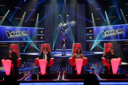Plateau de l'émission THE VOICE - TF1