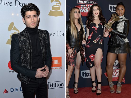 Zayn Malik et les Fifth Harmony