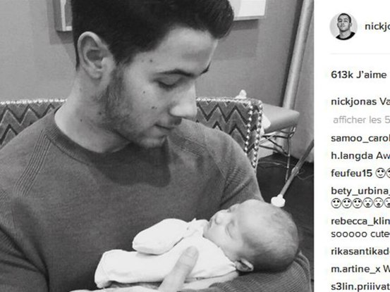 Nick Jonas et sa nièce