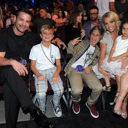 Britney Spears et sa famille aux Teen Choice Awards