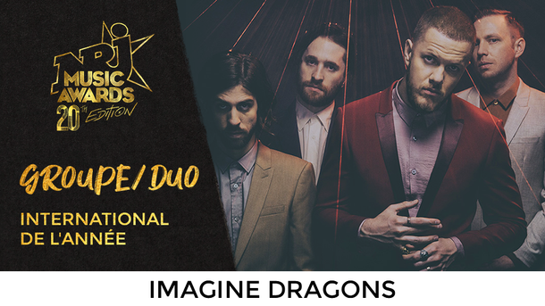 Imagine Dragons, meilleur «Groupe / Duo International de l'Année»