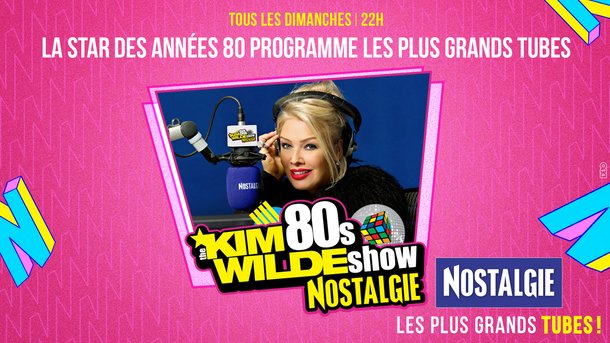 The KIM WILDE 80s Show : Kim Wilde programme les plus grands tubes des années 80 sur Nostalgie