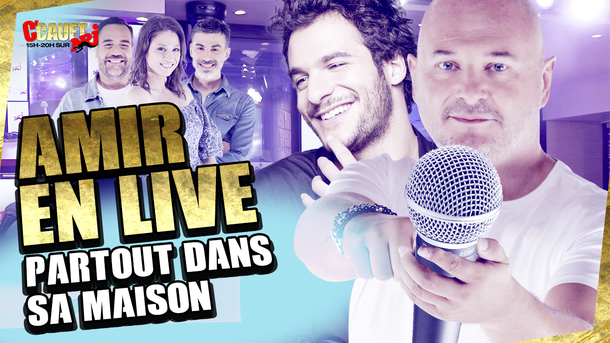 Cauet dit à Amir où aller chanter dans sa maison - C'Cauet sur NRJ