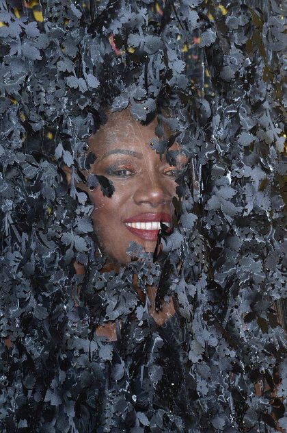 Grace Jones sur le tapis rouge de la première de "Bloodlight And Bami" au Royaume-Uni