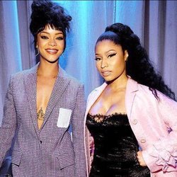 Rihanna et Nicki Minaj @ soirée de lancement TIDAL