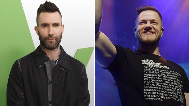 Maroon 5 vs Imagine Dragons: le match