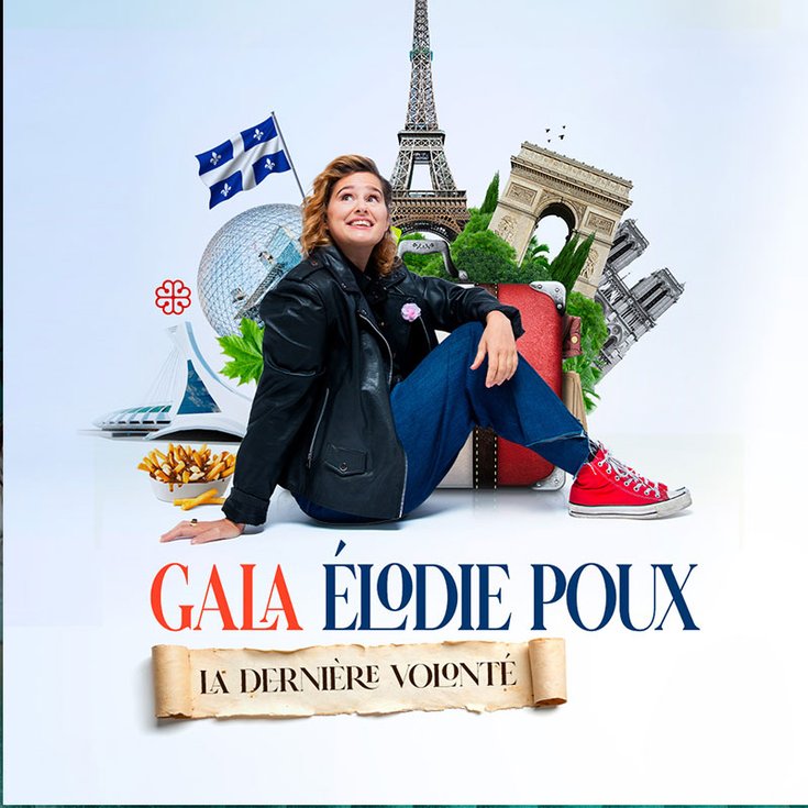 Affiche  gala elodie poux