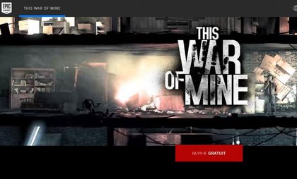 This War of Mine gratuit sur l'Epic Games Store
