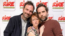 Julie Villers à Sébastien Castro et Guillaume Clérice : "Bienvenus sur HAHAHA DADIDOU!"