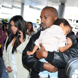 Kanye West, North West et Kim Kardashian en Arménie