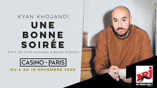 Kyan Khojandi tournée 2020 - Casino de Paris