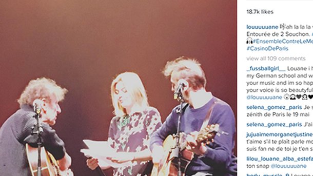 Louane : un concert pour la bonne cause