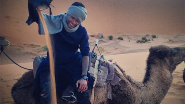 Usher en vacances au Maroc !