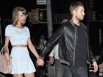 Taylor Swift et Calvin Harris à New York