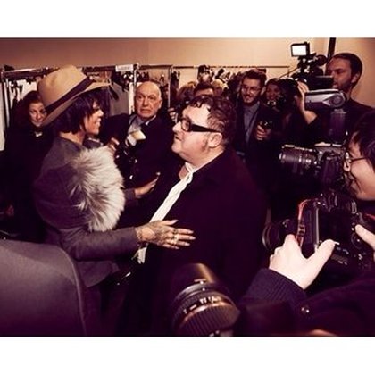 Rihanna se prépare pour la fashion week !
