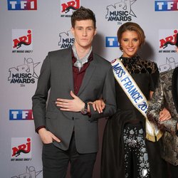 Jean-Baptiste Maunier, Camille Cerf (Miss France 2015) & Florent Mothe