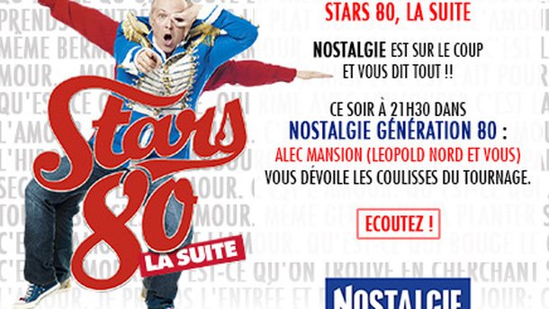 Coulisses du tournage "Stars 80, la suite" avec Leopold Nord et Vous