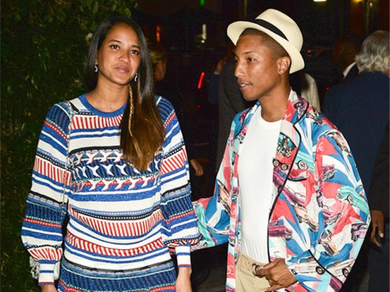 Pharrell Williams et Helen Lasichanh