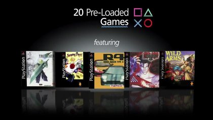 Les 5 premiers jeux inclus dans la PlayStation Classic, communs à toutes les versions.
