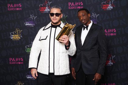 DJ Snake et Ahmed Sylla - Photocall NRJ Music Awards Paris Edition