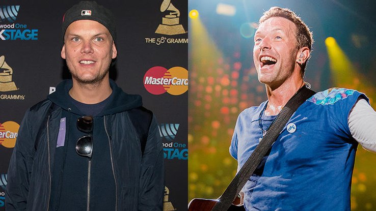 Avicii et Chris Martin