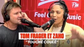 Tom Frager et Zaho "Touché Coulé" en live sur Chérie FM