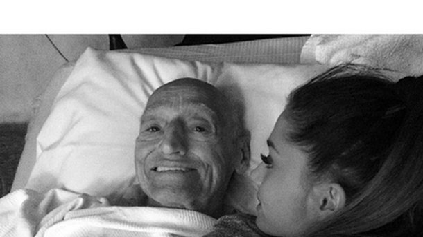 Ariana Grande : au chevet de son grand-père malade !