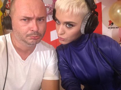 Katy Perry chez Cauet sur NRJ