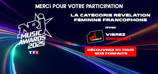 NMA 2025 - Remerciement NRJ Mobile - Revel Fem