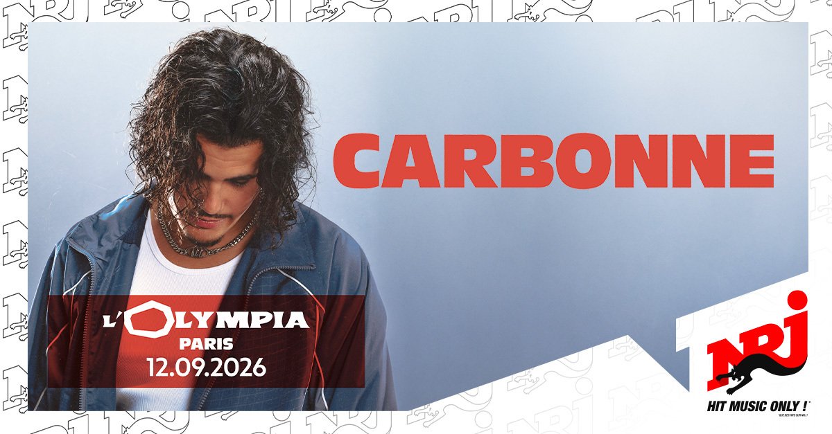 Gagnez vos places pour le concert de Carbonne à l’Olympia avec NRJ !