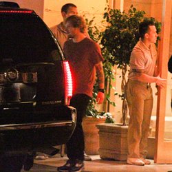 Selena Gomez et Ed Sheeran sortent d'un restaurant