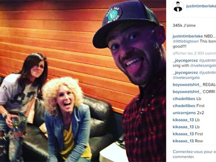 Justin Timberlake en studio