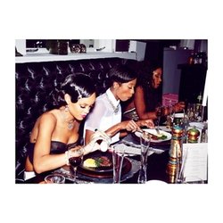 Rihanna fête le nouvel an