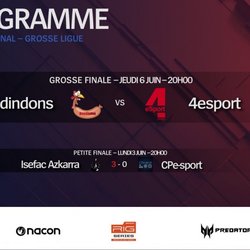 La Grosse Ligue - League Of Legends : Petite finale et grande finale