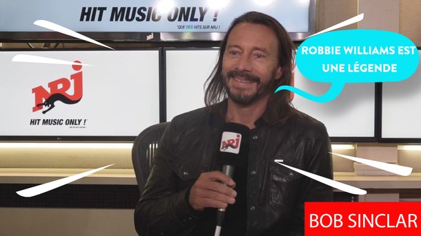 Bob Sinclar: «Robbie Williams est un peu perché»