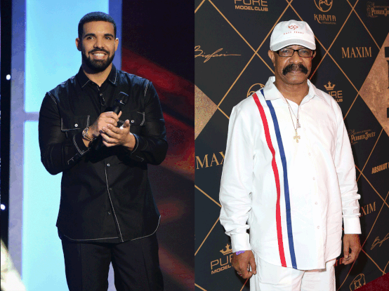 Drake et Dennis Graham 