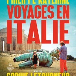 Voyages en Italie de Sophie Letourneur - affiche