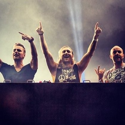 David Guetta: Super moment hier pour présenter BAD avec @showtekmusic