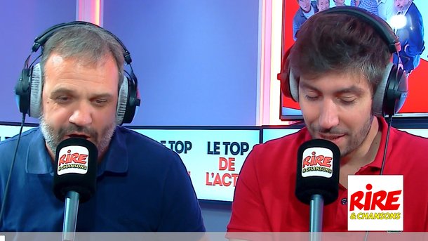 Patrick Chanfray et Vincent Piguet sont au standard de Rire & Chansons - ça parle foot