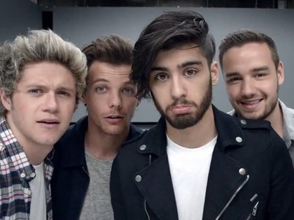 Les One Direction sur le tournage d'une publicité