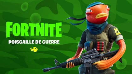 Le skin Poiscaille de Guerre dans Fortnite