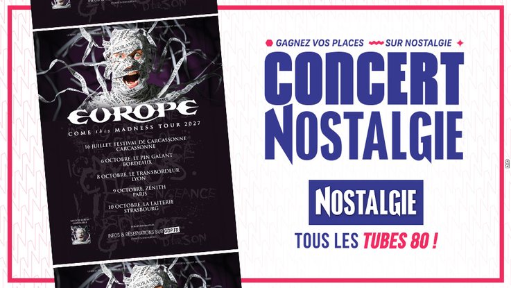 Europe : Come This Madness Tour 2027 - mea