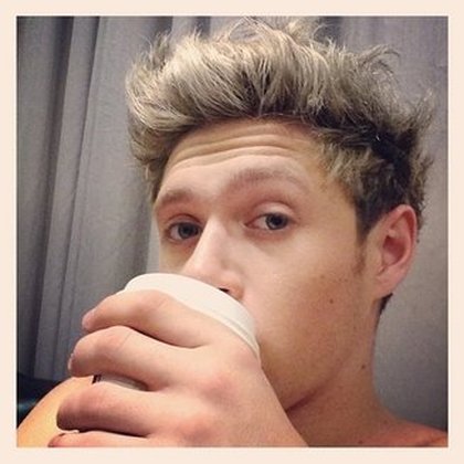 Niall Horan: Je traine dans ma loge avec un café