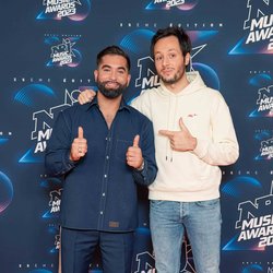 Kendji Girac et Vianney - TAPIS ROUGE - NRJ MUSIC AWARDS 2023