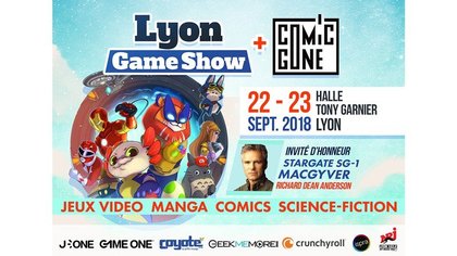 Affiche du Lyon Game Show 2018 + Comic Gone