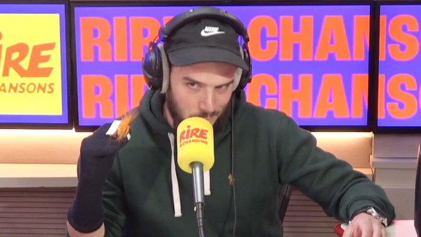 Adrien Mathieu fait de la ventriloquie, face à Jeff Panacloc et Jean-Marc, - L'Afterwork du Rire