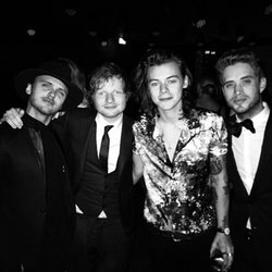 ed sheeran, harry styles et alexander deleon