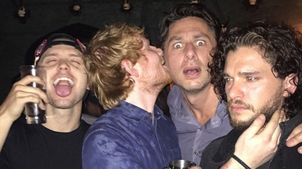 Ed Sheeran : en soirée avec John Snow!