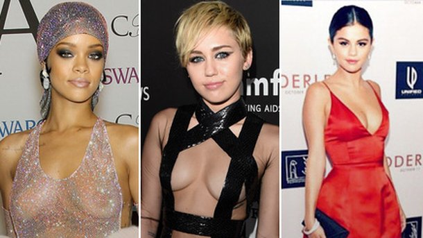Rihanna, Miley, Selena... : les tenues les plus folles de l'année!